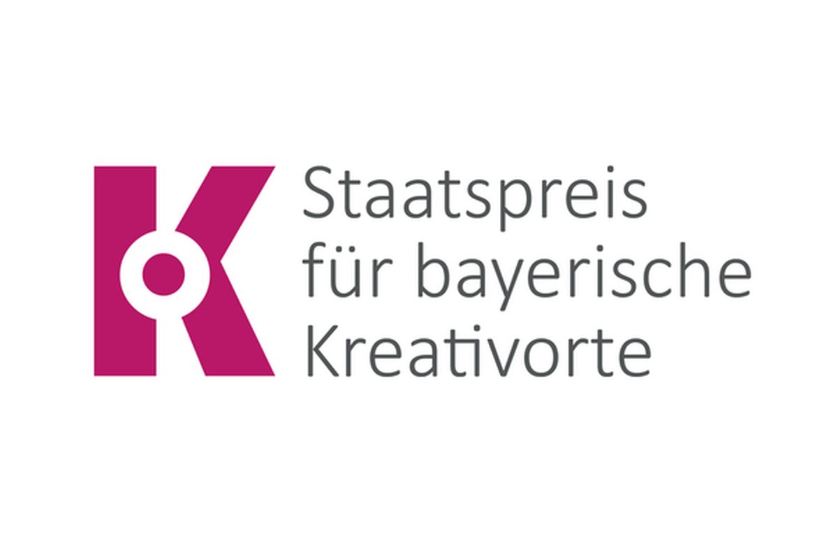 Logo des Staatspreises für bayerische Kreativorte (Bild: Bayerisches Wirtschaftsministerium)