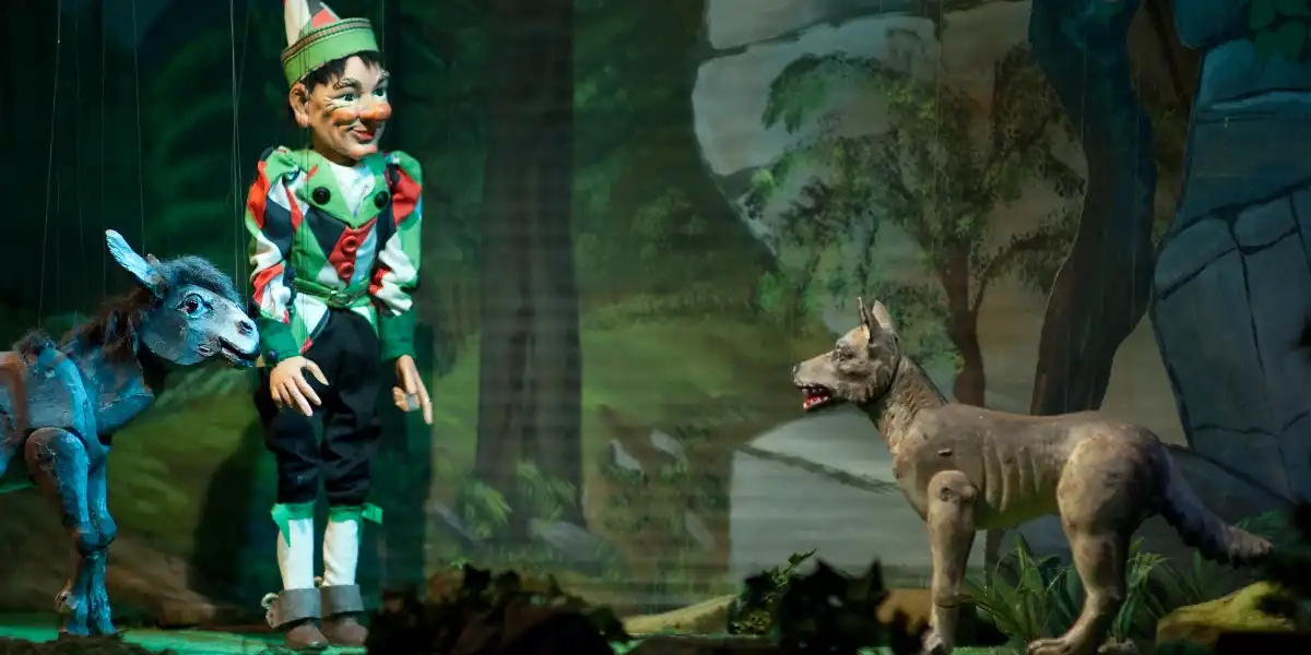 Die Bremer Stadtmusikanten (Foto: Marionettentheater Bille)