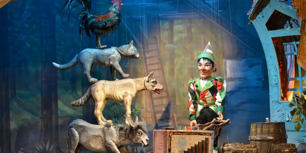 Die Bremer Stadtmusikanten (Foto: Marionettentheater Bille)