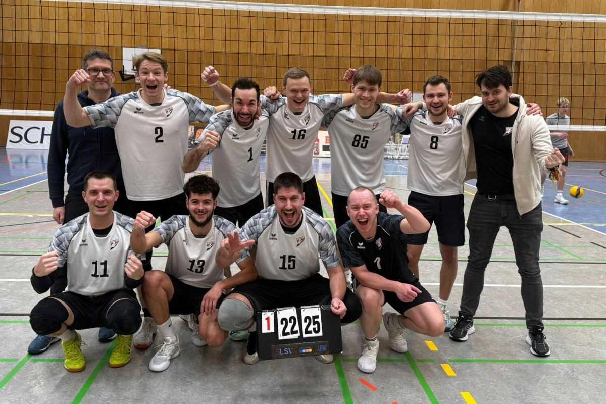Herren 1 des SV Lohhof am Landesliga-Spieltag 10.1.2026 (Bild: SV Lohhof)